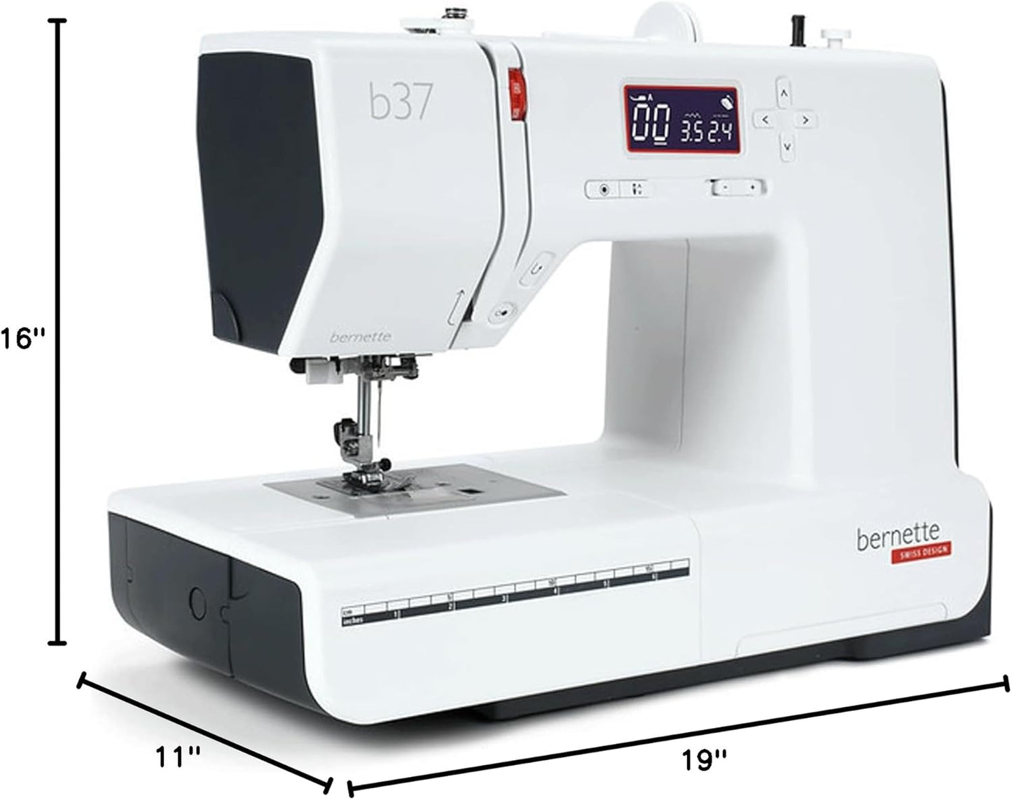 Bernette b37 Sewing Machine Bundle with Scissors & Cutting Mat