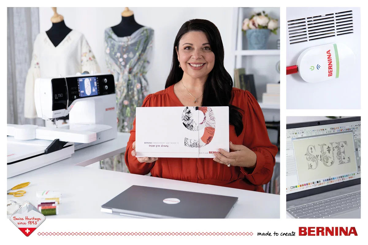 BERNINA Embroidery software Version 9 Designer Plus Update