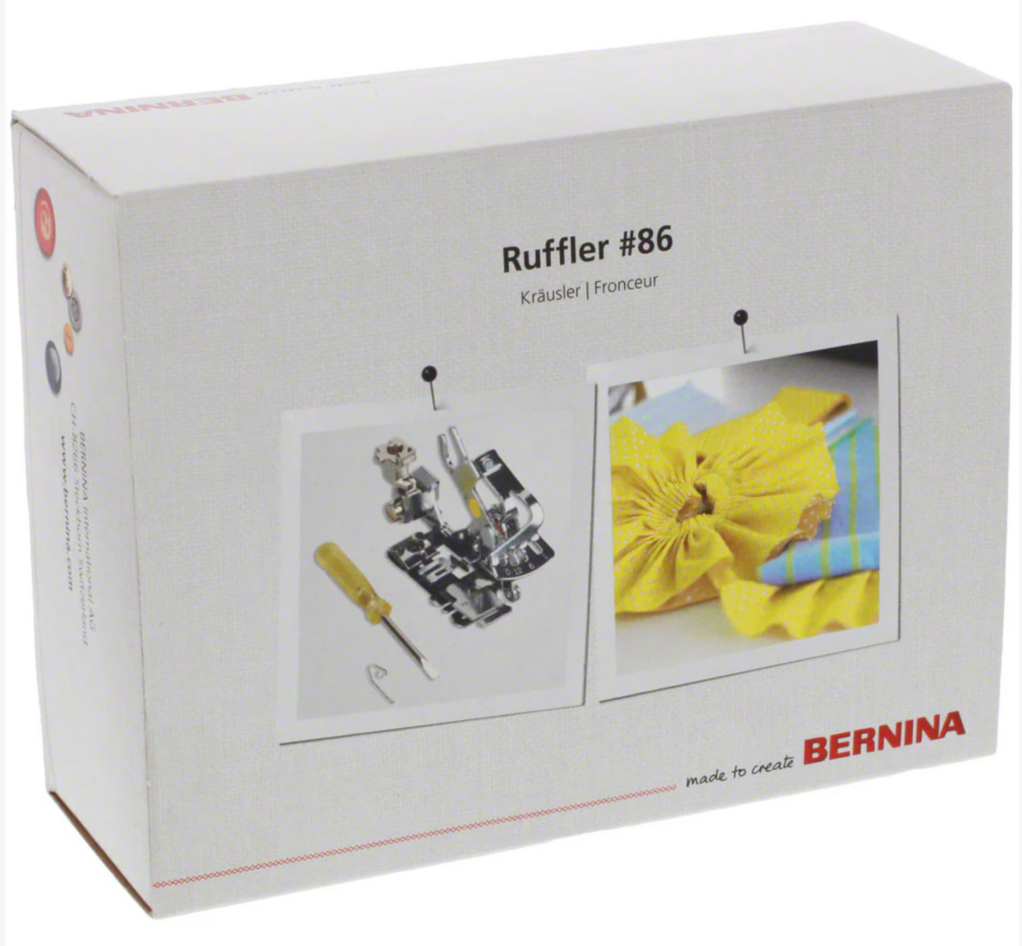Bernina #86N Ruffler Attachment #0083867500