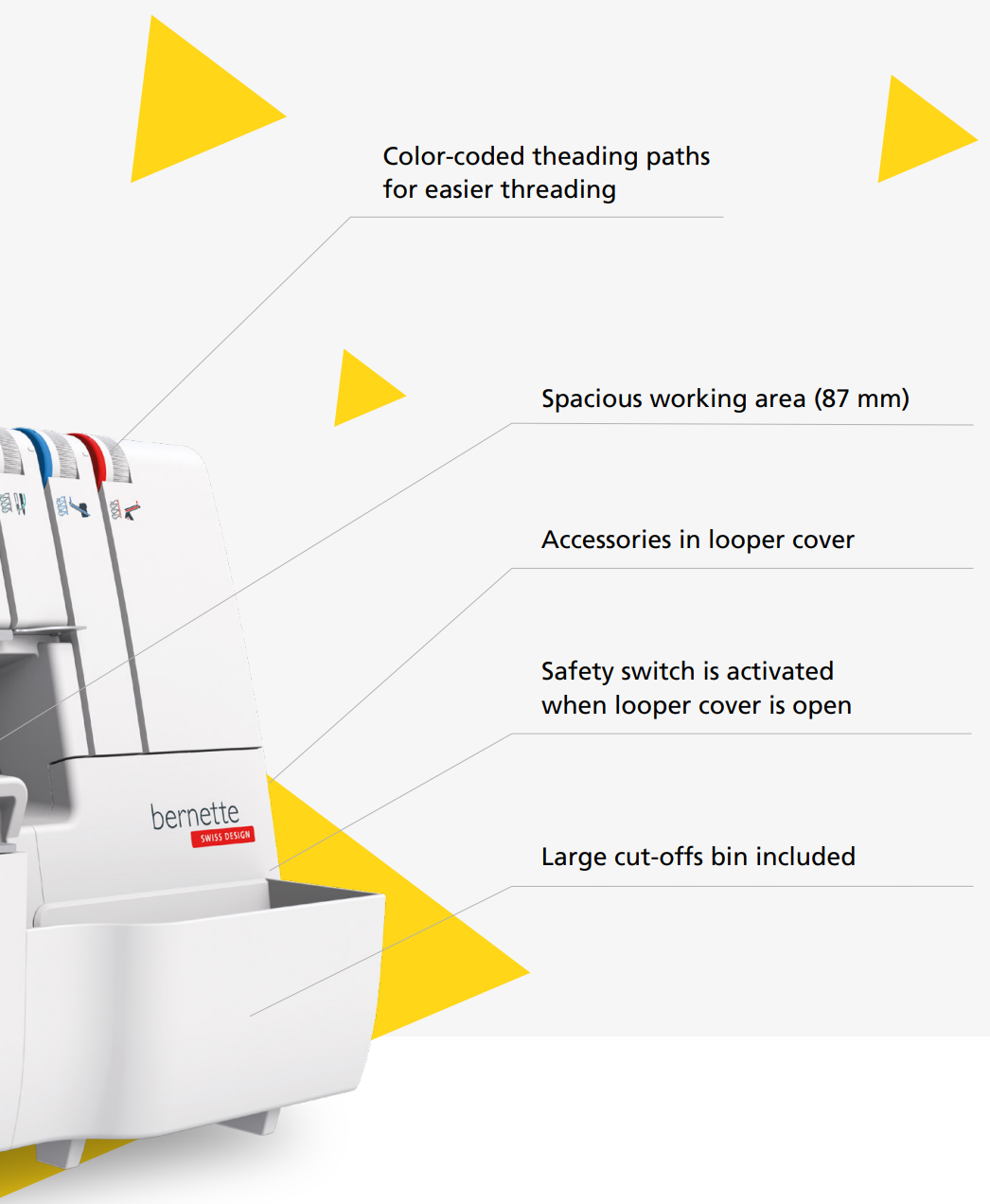 Bernette B48 FUNLOCK Overlock & Coverstitch Serger Machine