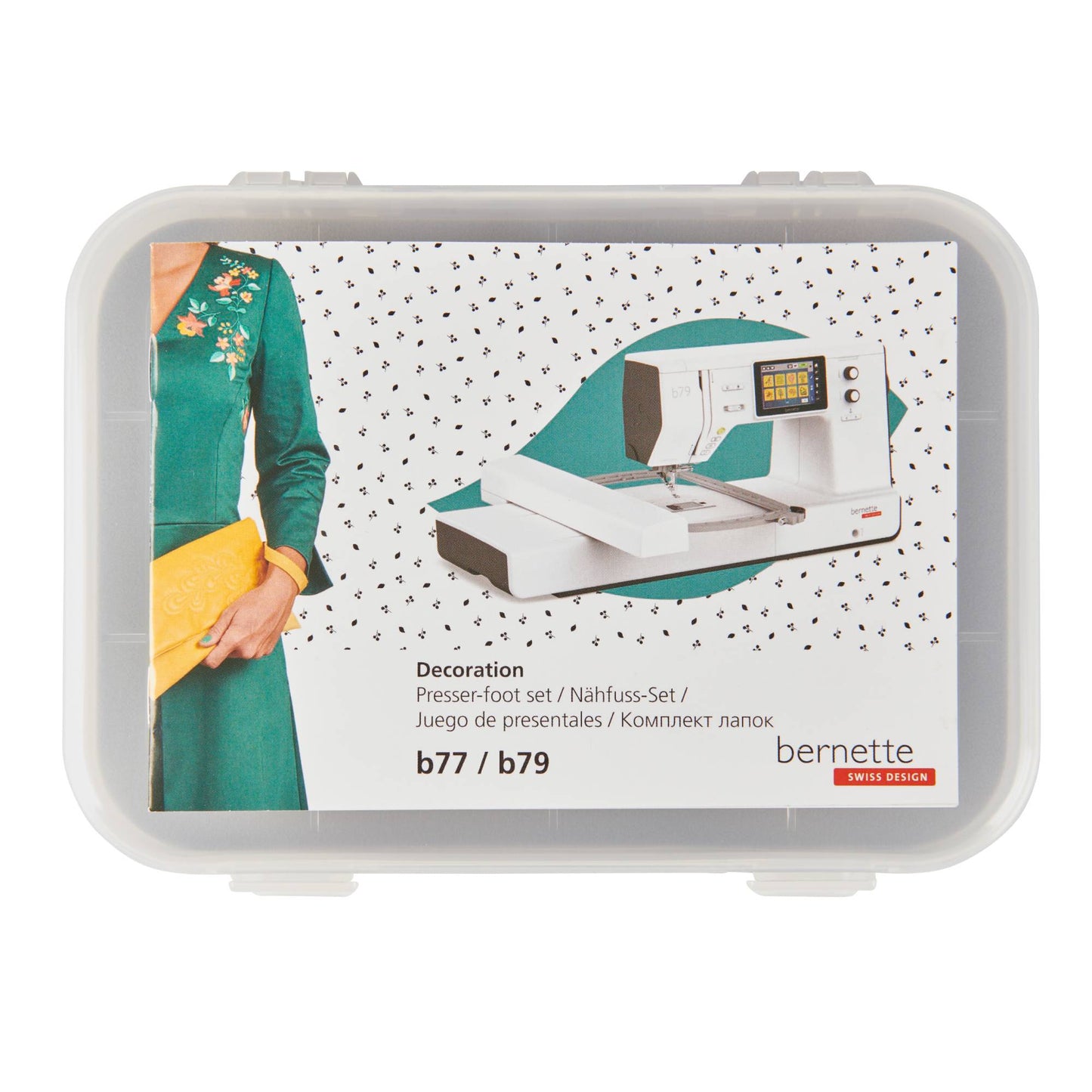 bernette Presser Foot Set Decoration b77 and b79