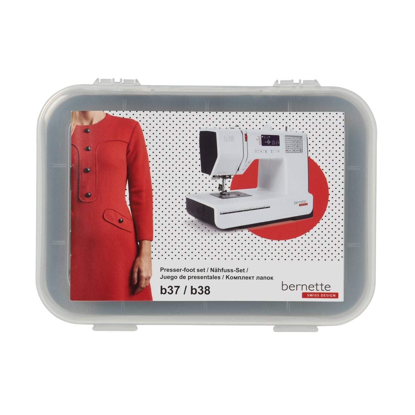 bernette Presser Foot set b37 and b38