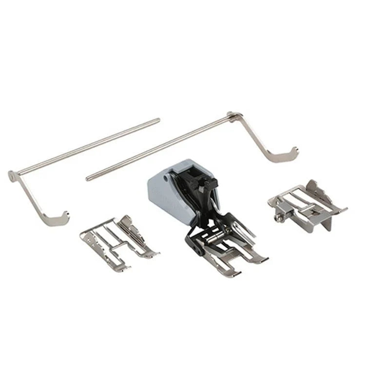 Bernina #50W 9mm Three-Sole Walking Foot with Seam Guide