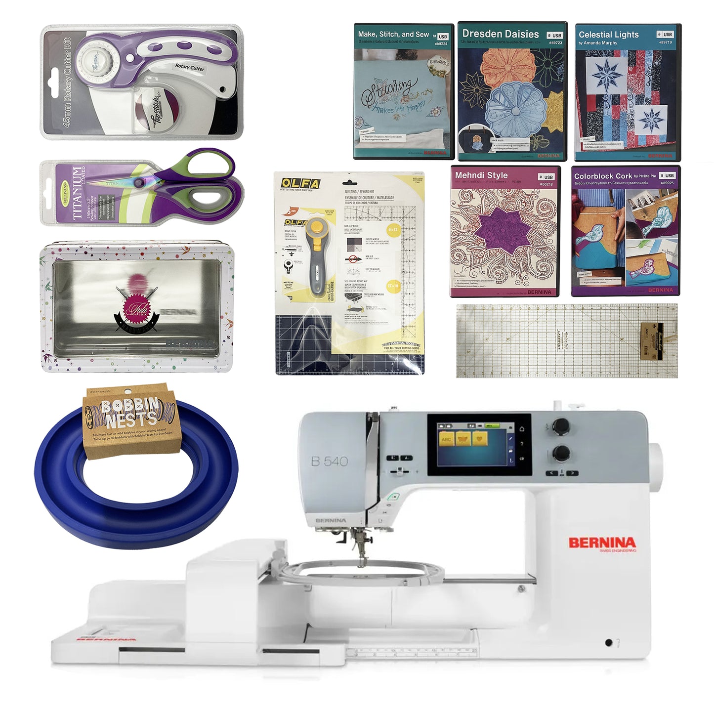Bernina 540 Sewing, Quilting, & Embroidery Machine
