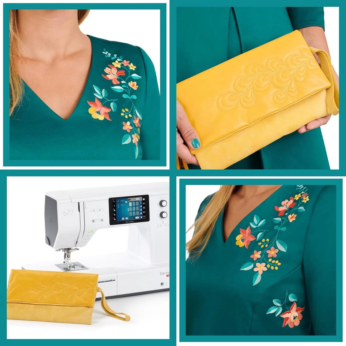 Refurbished Bernette B77 Sewing Machine - Perfect for Beginners and Quilting Enthusiasts