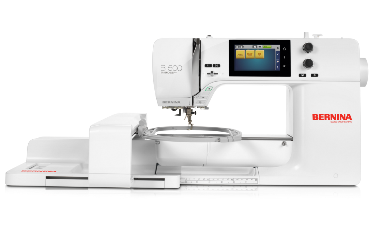 Bernina 500 sewing machine front view