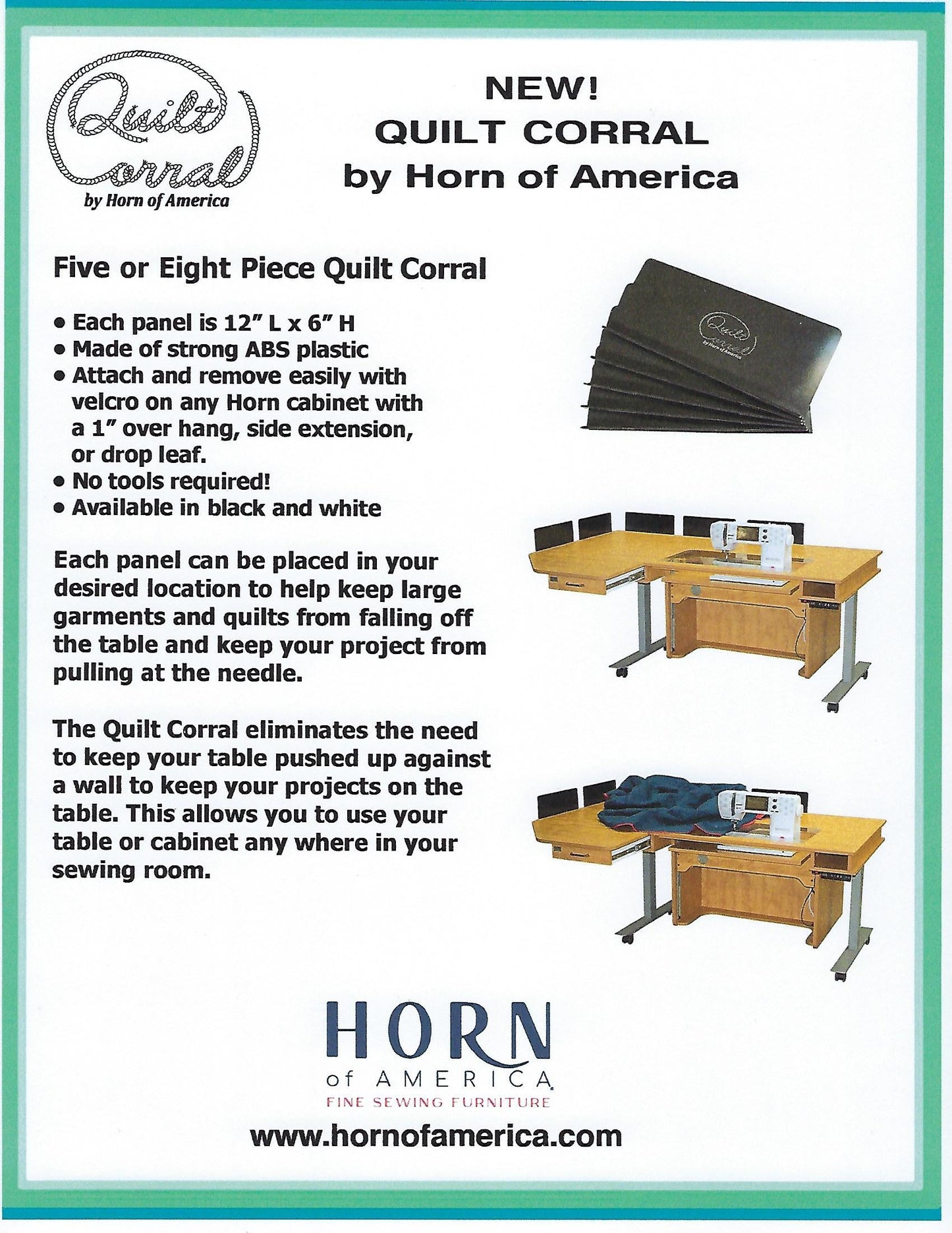 QUILT CORRAL BY HORN OF AMERICA