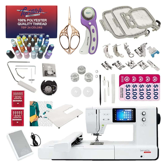 Bernette b79 Sewing & Embroidery Bundle Set