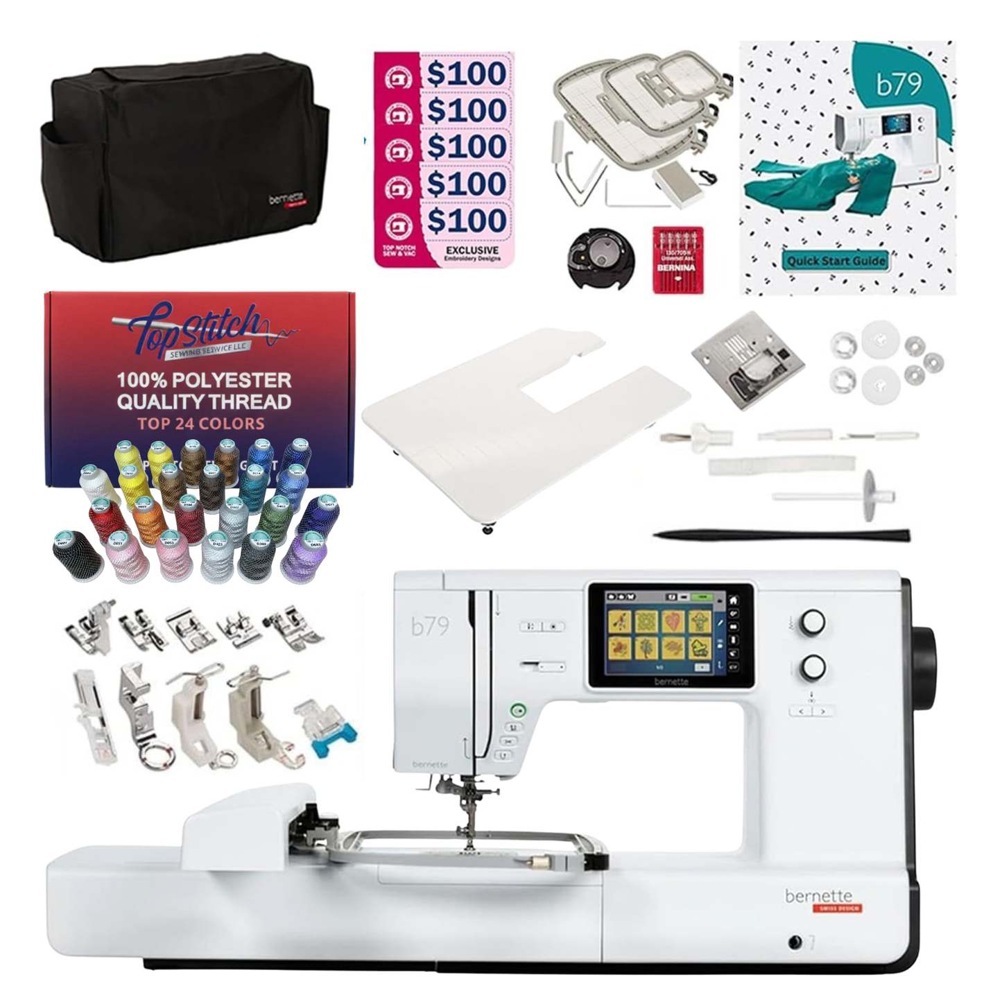 Bernette B79 Sewing & Embroidery Machine