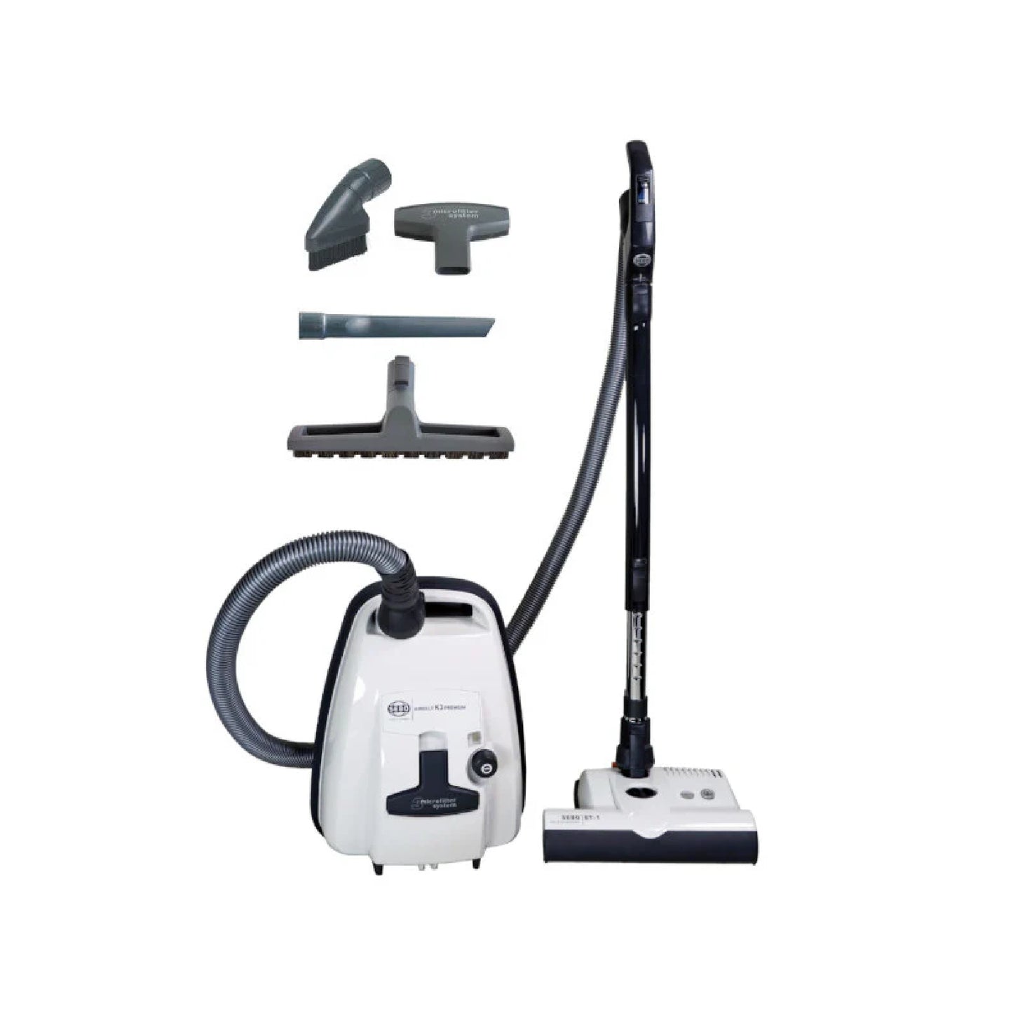 SEBO AIRBELT K3 Premium Canister Vacuum - White