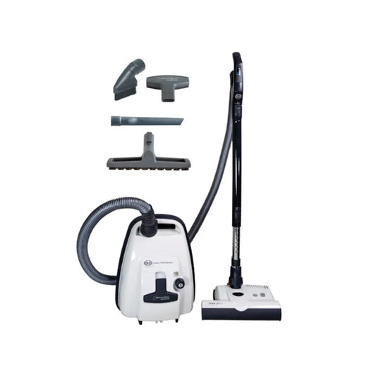 SEBO AIRBELT K3 Premium Canister Vacuum - White