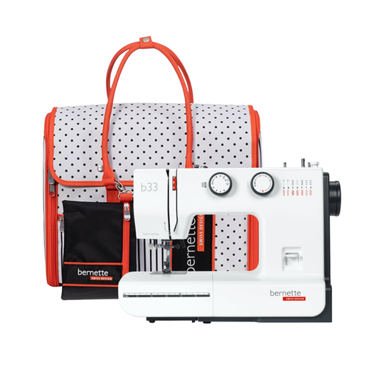Bernette b33 Sewing Machine Bundle with Carry Tote