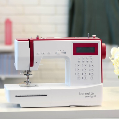 PREORDER: bernette Sew & Go 8 Computerized Sewing Machine