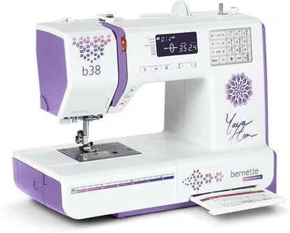 Bernette B38 Yaya Han Special Edition Sewing Machine with Premium Carry Tote Bag