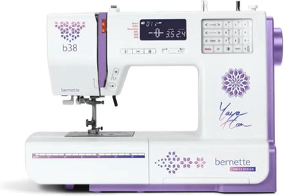 Bernette B38 Yaya Han Special Edition Sewing Machine with Premium Carry Tote Bag