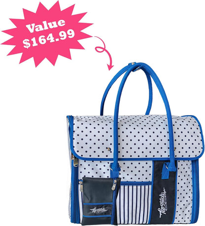 Bernette b38 Sewing Machine + Premium Carry Tote Bag Bundle – Computerized Precision for Confident Sewing