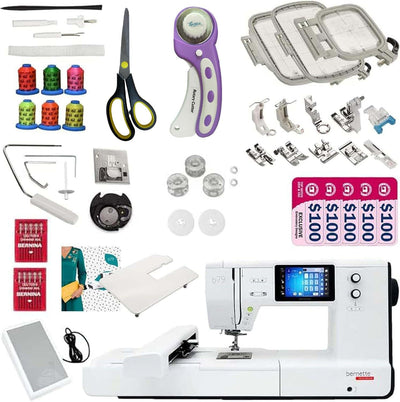 Bernette b79 Sewing & Embroidery Bundle Set