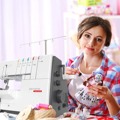 Bernette b68 AIRLOCK Combo Serger Machine Bundle