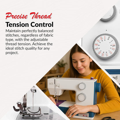 Bernette b05 Academy Sewing Machine + Cutting Set – Durable Power for Everyday Sewing Projects