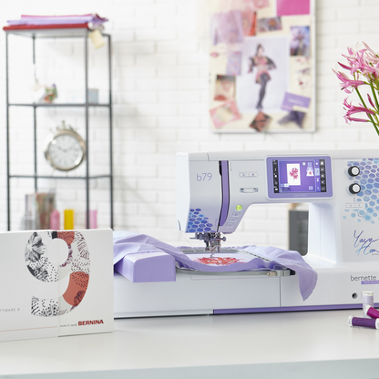 Bernette B79 Yaya Han Edition Sewing & Embroidery Machine with FREE Gift