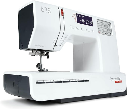 Bernette b38 Computerized Sewing Machine – Smart Features for Confident Creativity