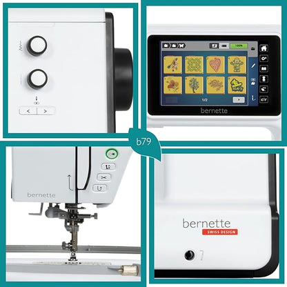 Bernette B79 Sewing and Embroidery Machine - Christmas Design Bundle