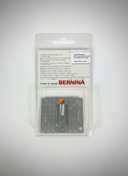 BERNINA Straight, Cutwork, Punch Stitch Plate 210-240, 330-380, 430, 440, B530, B550, 630 #033339.72.00