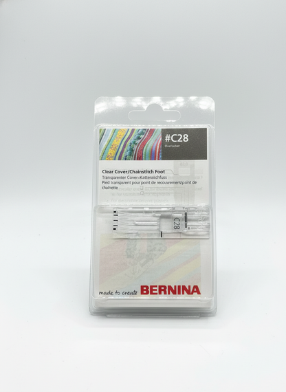 Bernina #C28 Clear Cover/Chainstitch Foot