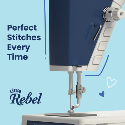 Grace Little Rebel Sewing & Quilting Machine (with Grace Q-Zone Queen Frame) - with FREE Accessory Bundle