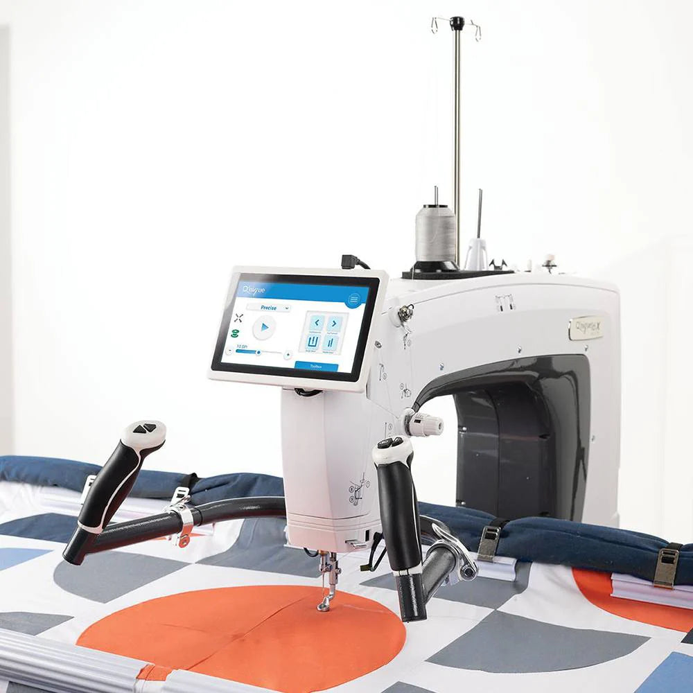 Grace Q'nique 16X Elite Longarm Quilting Machine with 10ft Evolution Elite Frame