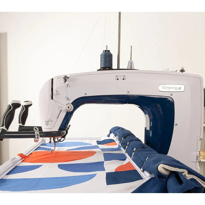 Grace Q'nique 16X Longarm Quilting Machine with 8ft Evolution Elite Frame