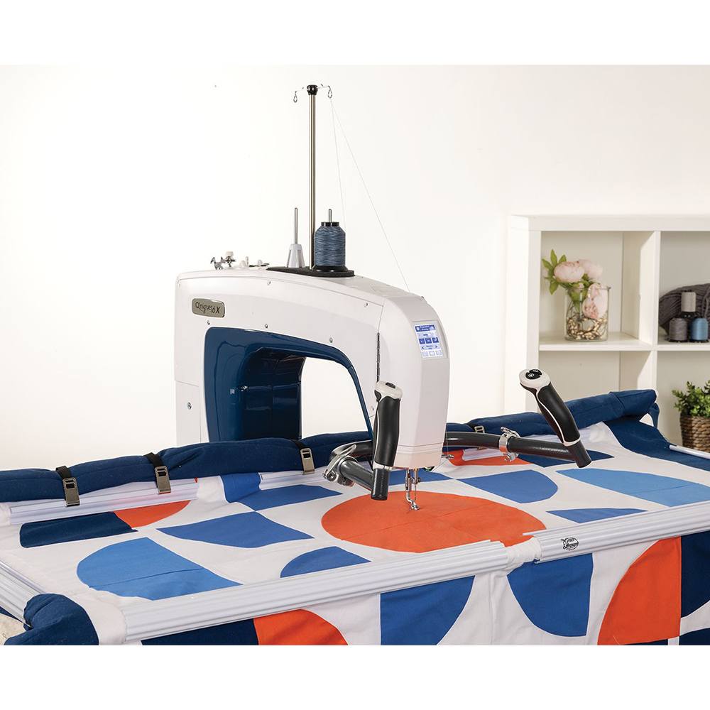 Grace Q'nique 16X Longarm Quilting Machine with 8ft Evolution Elite Frame