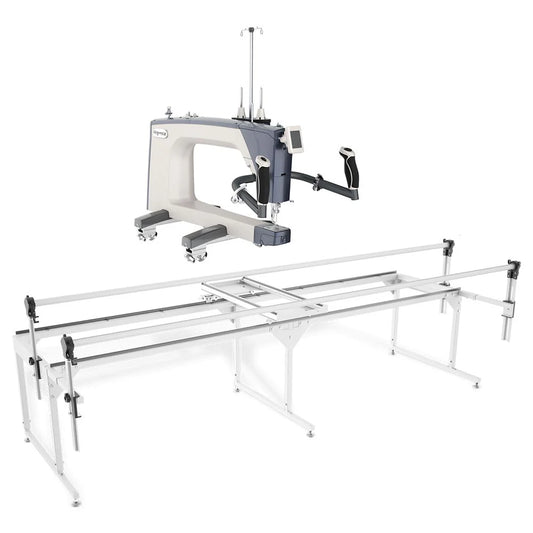 Grace Q'nique 19X Longarm Quilting Machine with FREE Q-Zone Queen Frame