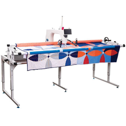 Grace Q'nique 21X Elite Longarm Quilting Machine with 8ft Evolution Elite Frame