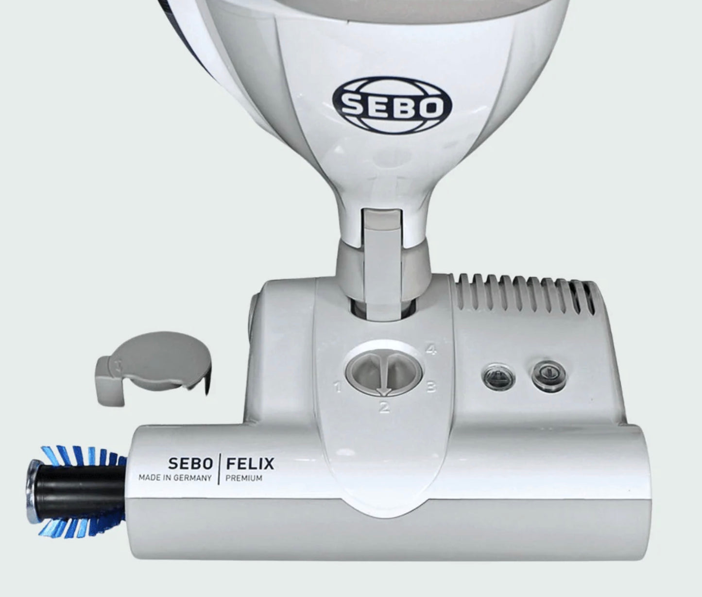 SEBO Felix 1 Premium White Upright Vacuum Cleaner - 9808AM