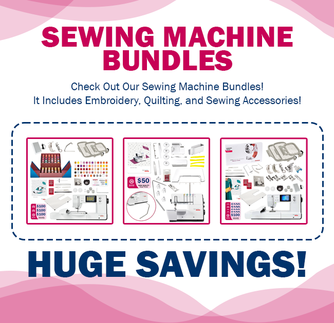 Sewing Machine Bundles with Huge Savings