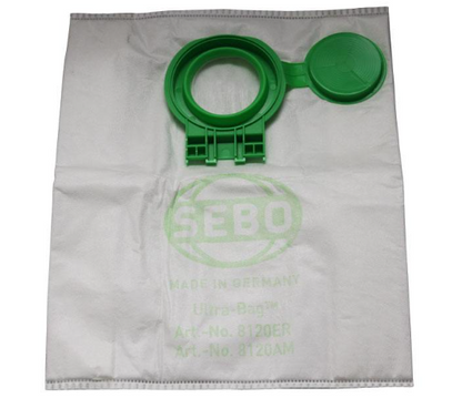 SEBO Airbelt D Ultra 3-Ply AeraPure Filter Bag - 176 pack