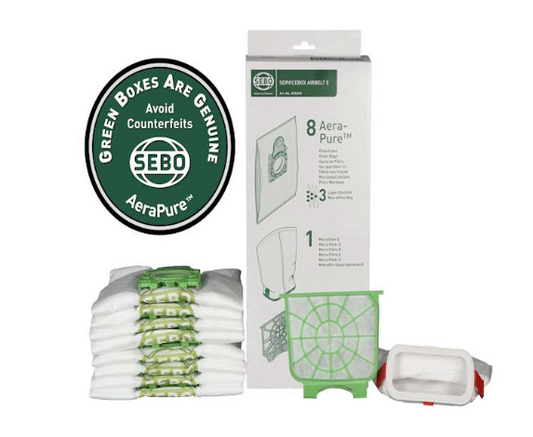 SEBO Airbelt E Filter and Bag Service Box