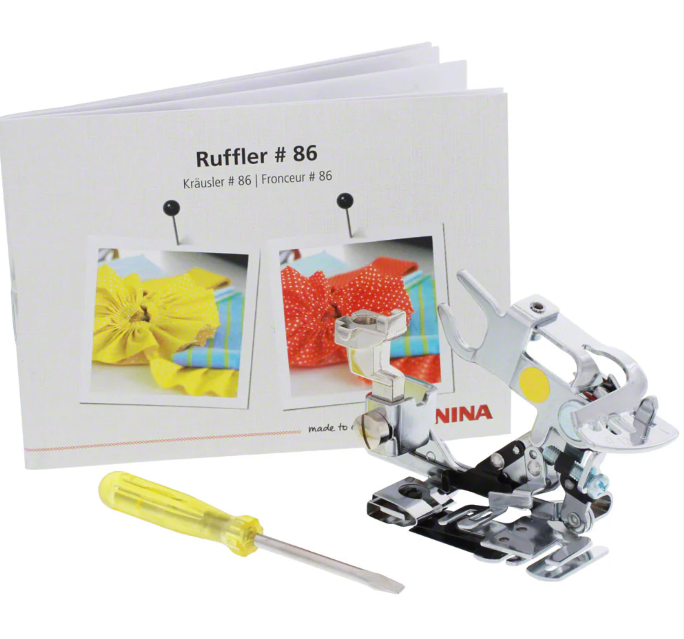 Bernina #86N Ruffler Attachment #0083867500 – Top Notch Sew & Vac