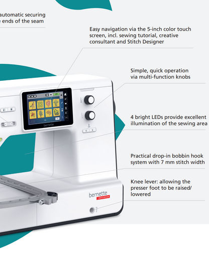 Bernette B70 DECO Computerized Embroidery Machine