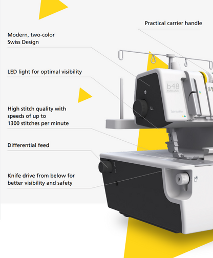 Bernette B48 FUNLOCK Overlock & Coverstitch Serger Machine