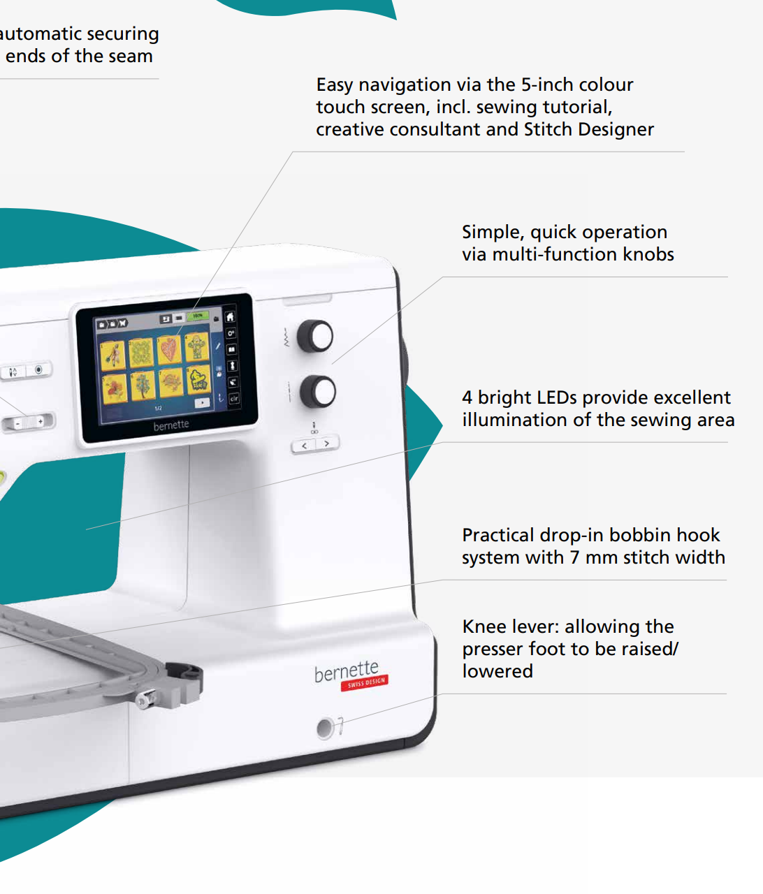 Bernette B79 Sewing & Embroidery Machine