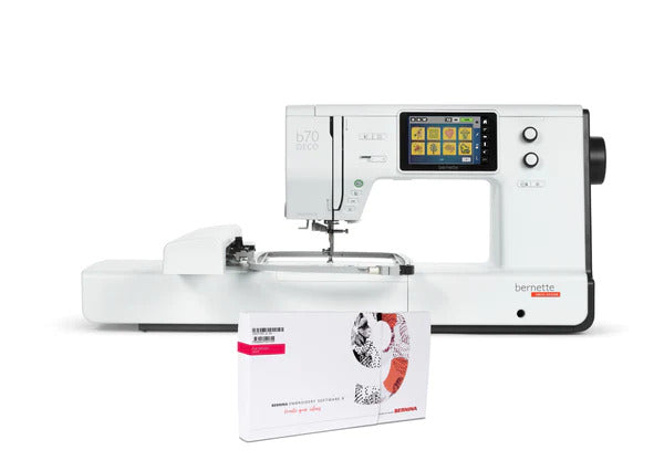 Precision embroidery made easy with the Bernette B70