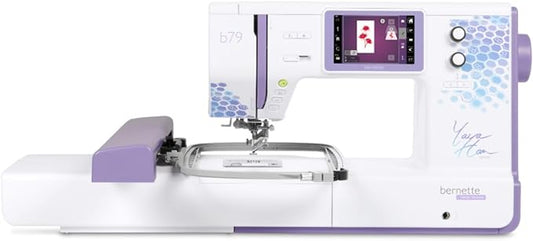 Bernette 79 Yaya Han Edition Sewing and Embroidery Machine with BERNINA Embroidery Software 9 Creator