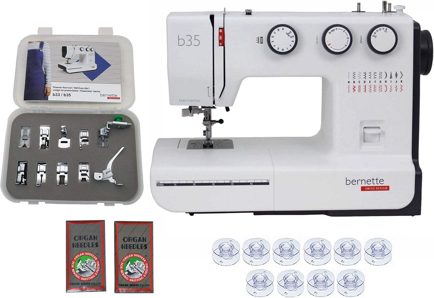 Bernette B35 Home & Craft Sewing Bundle – Reliable Power for Everyday Projects