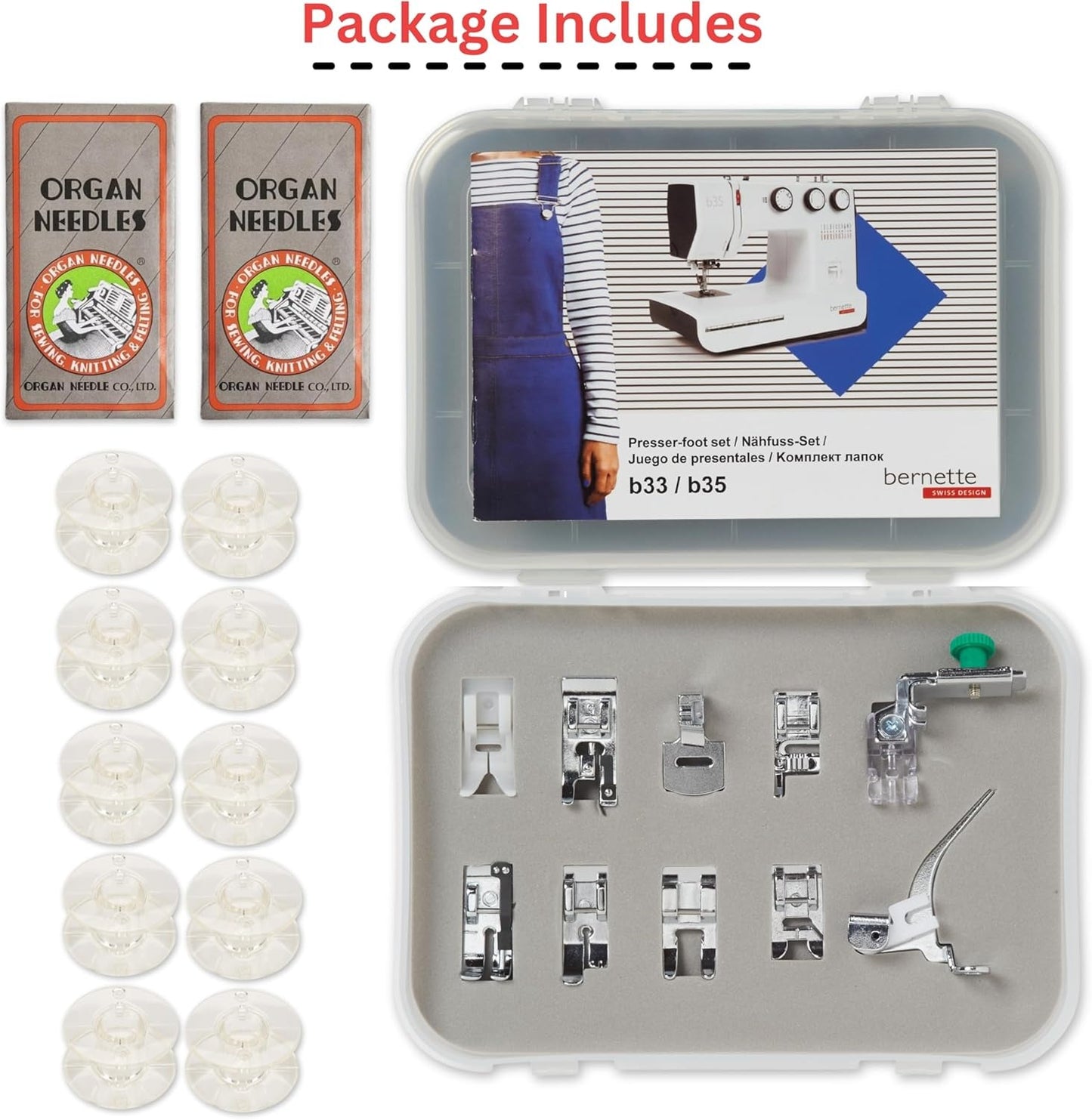 Bernette B33 Beginner’s Sewing Bundle