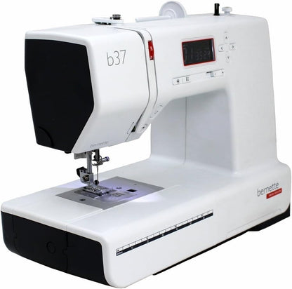 Bernette b37 Complete Sewing Bundle – Computerized Sewing Machine with Presser Feet, Bobbins & Accessories