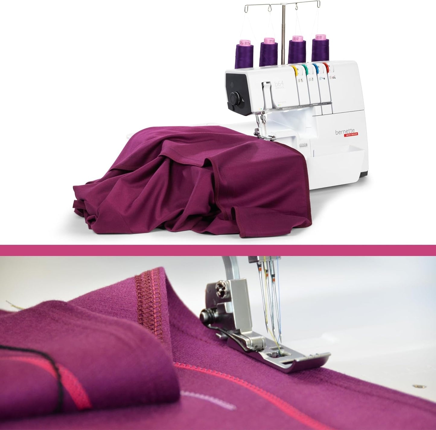 Bernette b64 AIRLOCK Serger Bundle Set