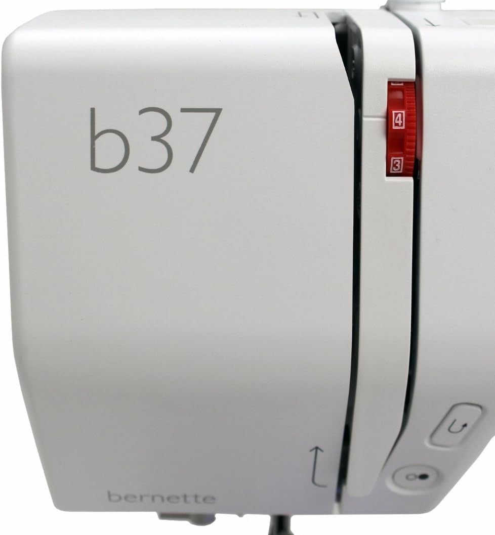 Bernette b37 Complete Sewing Bundle – Computerized Sewing Machine with Presser Feet, Bobbins & Accessories