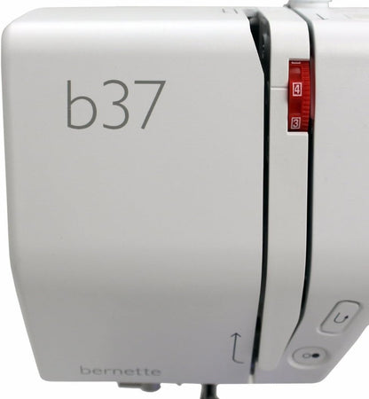 Bernette b37 Complete Sewing Bundle – Computerized Sewing Machine with Presser Feet, Bobbins & Accessories